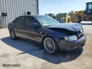 2003 Audi A4 1.8T with VIN WAUJC68E23A273483, listed as a Copart auction lot 53046315 with 90,609 mi miles and Salvage Title. Bid and sale history available at carsss.com. Image 4.