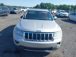 2011 Jeep Grand Cherokee Overland Summit with VIN 1J4RR6GT9BC535985, listed as a IAAI auction lot 42556913 with 108,845 mi miles and . Bid and sale history available at DreamBid. Image 12.
