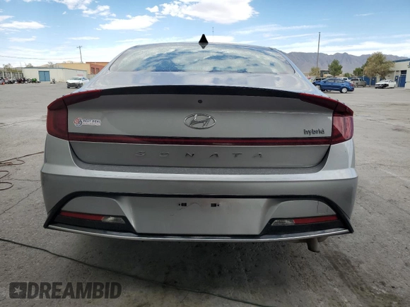 2020 Hyundai Sonata Hybrid Ultimate with VIN KMHL34JJ8LA013995, listed as a Copart auction lot 72614324 with 71,369 mi miles and Salvage Title. Bid and sale history available at carsss.com. Image 6.