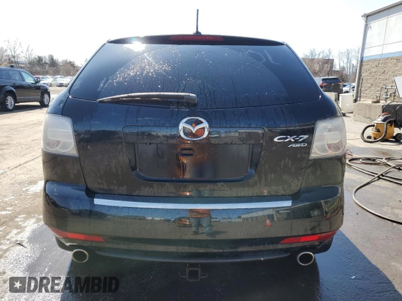 2011 Mazda CX-7 s Touring with VIN JM3ER4CL9B0375114, listed as a Copart auction lot 51365925 with 178,077 mi miles and Salvage Title. Bid and sale history available at carsss.com. Image 6.