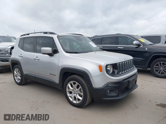 2018 Jeep Renegade Latitude with VIN ZACCJABB4JPJ30676, listed as a IAAI auction lot 42021693 with 55,135 mi miles and . Bid and sale history available at carsss.com. Image 13.