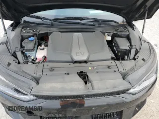 2023 Kia EV6 GT with VIN KNDC5DLE1P5127401, listed as a Copart auction lot 82055844 with 15,227 mi miles and Salvage Title. Bid and sale history available at carsss.com. Image 12.