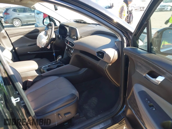 2019 Hyundai Santa Fe Ultimate with VIN 5NMS53AA1KH119486, listed as a IAAI auction lot 41386756 with 53,343 mi miles. Bid and sale history available at carsss.com. Image 5.