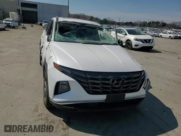 2022 Hyundai Tucson SEL with VIN 5NMJCCAE4NH029922, listed as a Copart auction lot 50301685 with 92,345 mi miles and Salvage Title. Bid and sale history available at carsss.com. Image 12.