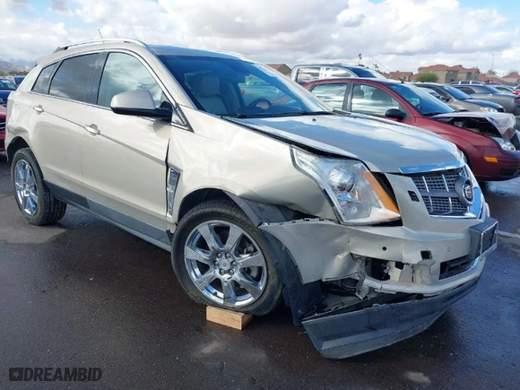 2010 Cadillac SRX Premium Collection with VIN 3GYFNFEY8AS597688, listed as a IAAI auction lot 41783695 with 117,817 mi miles. Bid and sale history available at carsss.com. Image 1.