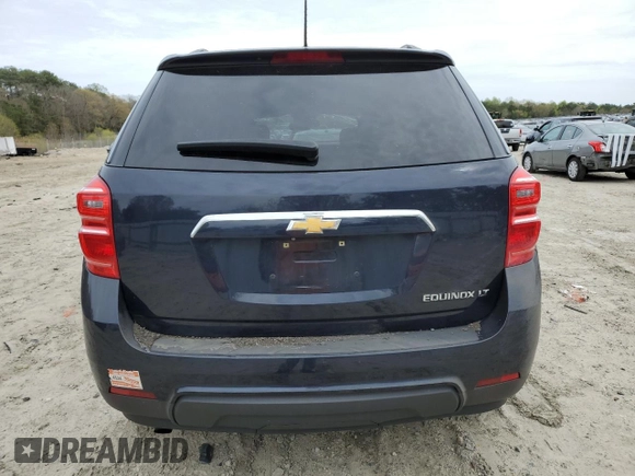 2016 Chevrolet Equinox LT with VIN 2GNALCEK9G6171023, listed as a Copart auction lot 52776805 with 183,943 mi miles and Salvage Title. Bid and sale history available at DreamBid. Image 6.
