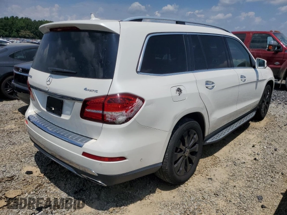 2018 Mercedes-Benz GLS 450 z VIN 4JGDF6EE2JB036295, wystawiony jako Copart lot #59556315 z przebiegiem 122 968 mil mil oraz Czysty tytuł • Clean title. Historia ofert i sprzedaży dostępna na DreamBid. Obrazek 3.