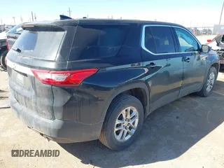 2021 Chevrolet Traverse LS with VIN 1GNERFKW8MJ101892, listed as a IAAI auction lot 41679026 with 48,694 mi miles and . Bid and sale history available at DreamBid. Image 4.