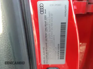 2015 Audi A3 Premium Plus z VIN WAUEFGFF3F1039299, wystawiony jako Copart lot #58120224 z przebiegiem 127 070 mil mil oraz Szkoda całkowita • Salvage title. Historia ofert i sprzedaży dostępna na DreamBid. Obrazek 13.