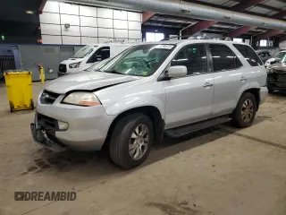 2003 Acura MDX Touring Pkg with VIN 2HNYD18673H543829, listed as a Copart auction lot 47280415 with 156,354 mi miles and Salvage Title. Bid and sale history available at carsss.com. Image 1.