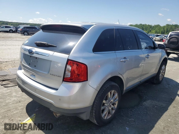2013 Ford Edge Limited with VIN 2FMDK3KC3DBA14057, listed as a Copart auction lot 57694065 with 250,913 mi miles and Salvage title. Bid and sale history available at DreamBid. Image 3.