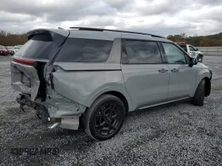 2025 Kia Carnival SX Prestige with VIN KNDNE5K33S6479557, listed as a Copart auction lot 79474994 with 327 mi miles and Salvage Title. Bid and sale history available at carsss.com. Image 3.