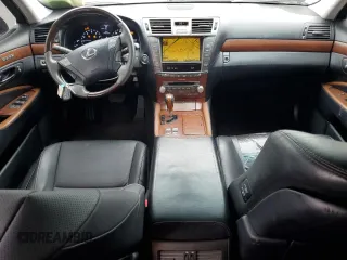 2010 Lexus LS 460 with VIN JTHBL5EF6A5097444, listed as a Copart auction lot 60158115 with 165,130 mi miles and Salvage title. Bid and sale history available at DreamBid. Image 8.