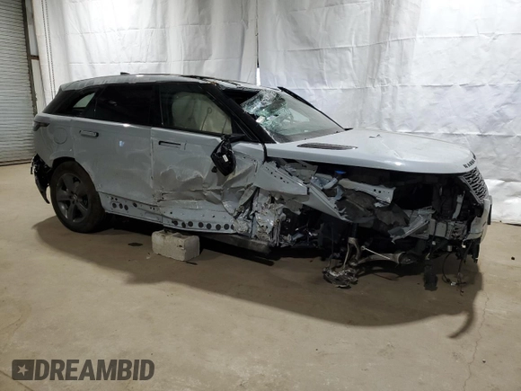 2025 Land Rover Range Rover Velar Dynamic SE with VIN SALYL2EX9SA809949, listed as a Copart auction lot 47476955 with 3,804 mi miles and Salvage title. Bid and sale history available at DreamBid. Image 4.