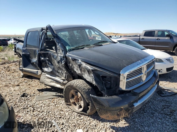 2009 Dodge Ram 2500 Laramie with VIN 3D3KS28L89G540791, listed as a Copart auction lot 68290654 with 124,098 mi miles and Salvage Title. Bid and sale history available at carsss.com. Image 4.