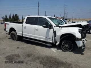 2021 Ford F-250 XL with VIN 1FT7W2BTXMED91036, listed as a Copart auction lot 58996015 with Not provided miles and Salvage title. Bid and sale history available at DreamBid. Image 4.