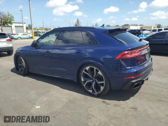 2022 Audi RS Q8 z VIN WU1ARBF19ND008770, wystawiony jako Copart lot #55914865 z przebiegiem 16 393 mil mil oraz Szkoda całkowita • Salvage title. Historia ofert i sprzedaży dostępna na DreamBid. Obrazek 2.