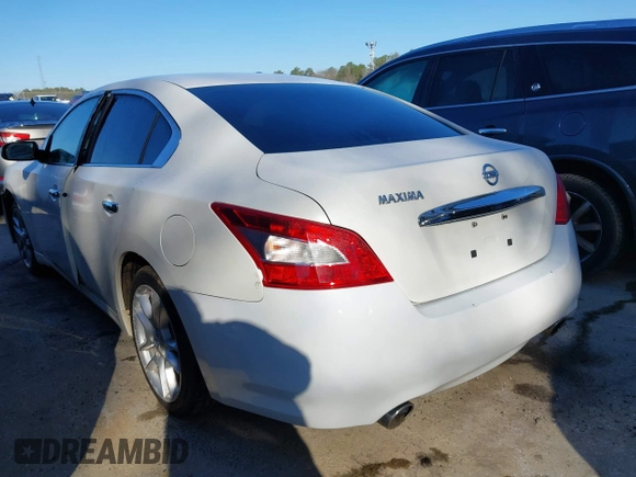 2011 Nissan Maxima 3.5 SV with VIN 1N4AA5AP9BC862361, listed as a IAAI auction lot 41767883 with 172,905 mi miles. Bid and sale history available at carsss.com. Image 3.
