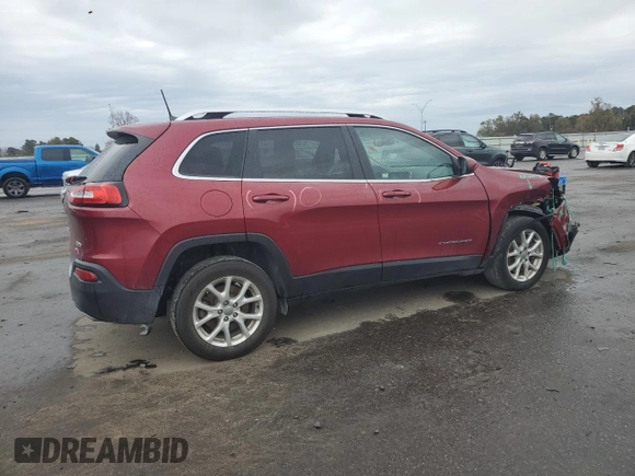 2016 Jeep Cherokee Latitude with VIN 1C4PJLCS1GW247965, listed as a Copart auction lot 80340364 with 114,182 mi miles and Salvage Title. Bid and sale history available at carsss.com. Image 3.