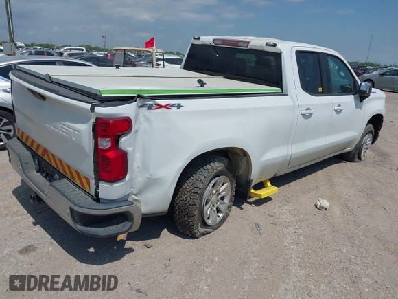 2020 Chevrolet Silverado 1500 LT with VIN 1GCRYDED4LZ192137, listed as a IAAI auction lot 41946356 with 85,145 mi miles. Bid and sale history available at carsss.com. Image 4.
