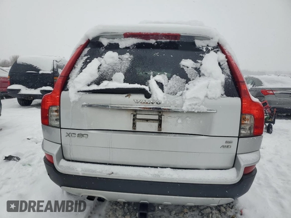 2008 Volvo XC90 I6 with VIN YV4CM982381437733, listed as a Copart auction lot 87680385 with 175,736 mi miles and Clean Title. Bid and sale history available at carsss.com. Image 6.