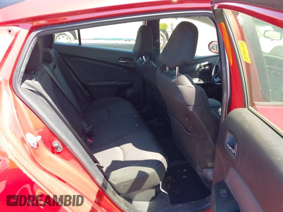 2022 Toyota Prius L Eco with VIN JTDKAMFU6N3158307, listed as a IAAI auction lot 42042768 with 17,882 mi miles and . Bid and sale history available at DreamBid. Image 8.