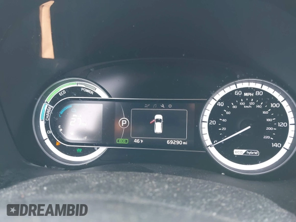 2018 Kia Niro LX with VIN KNDCB3LCXJ5158204, listed as a IAAI auction lot 41521783 with 69,290 mi miles. Bid and sale history available at carsss.com. Image 7.