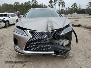 2020 Lexus RX with VIN 2T2HGMDA6LC043854, listed as a Copart auction lot 43705705 with 39,700 mi miles and Salvage Title. Bid and sale history available at carsss.com. Image 5.
