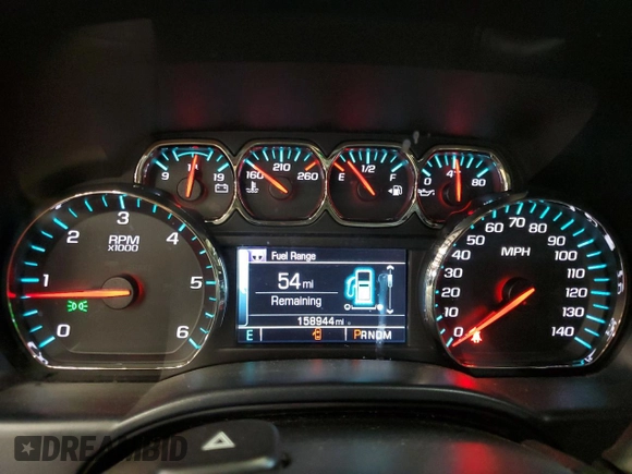 2015 Chevrolet Silverado 1500 LT with VIN 1GCVKREC1FZ395785, listed as a Copart auction lot 55074705 with 158,944 mi miles and Clean Title. Bid and sale history available at carsss.com. Image 9.
