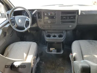 2010 Chevrolet Express Cargo with VIN 1GCZGFBA3A1166374, listed as a Copart auction lot 74968214 with 201,958 mi miles and Salvage title. Bid and sale history available at DreamBid. Image 8.