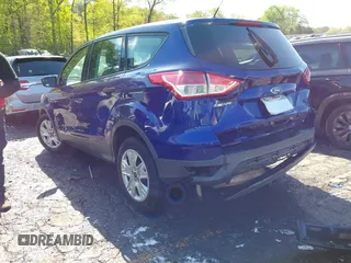 2014 Ford Escape S with VIN 1FMCU0F74EUD49518, listed as a IAAI auction lot 42017029 with 118,348 mi miles. Bid and sale history available at carsss.com. Image 3.