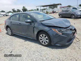 2024 Toyota Corolla LE with VIN JTDB4MEEXR3017537, listed as a Copart auction lot 60832825 with 23,779 mi miles and Salvage title. Bid and sale history available at DreamBid. Image 4.