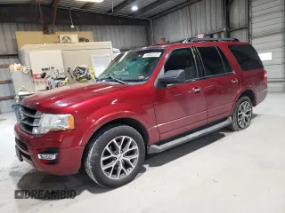 2015 Ford Expedition XLT with VIN 1FMJU1HT2FEF26439, listed as a Copart auction lot 44843725 with 163,947 mi miles and Salvage title. Bid and sale history available at DreamBid. Image 1.