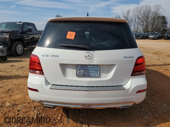 2013 Mercedes-Benz GLK 350 with VIN WDCGG8JB9DG000045, listed as a Copart auction lot 43123455 with 216,746 mi miles and Salvage Title. Bid and sale history available at DreamBid. Image 6.