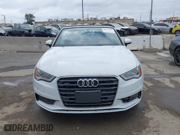 2016 Audi A3 2.0T Premium Plus with VIN WAU38LFF1G1117087, listed as a IAAI auction lot 39132207 with 43,353 mi miles. Bid and sale history available at carsss.com. Image 12.