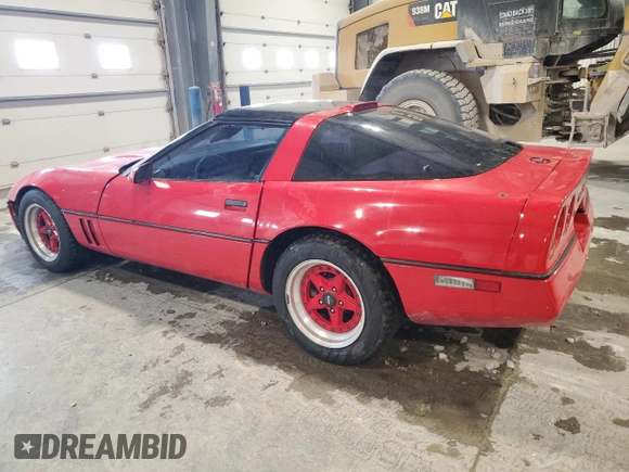 1986 Chevrolet Corvette z VIN 1G1YY0780G5118238, wystawiony jako Copart lot #44241245 z przebiegiem 92 333 mil mil oraz Szkoda całkowita • Salvage title. Historia ofert i sprzedaży dostępna na DreamBid. Obrazek 2.