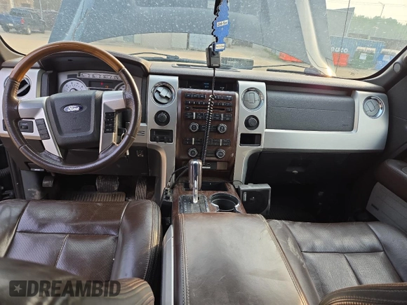 2009 Ford F-150 XL with VIN 1FTPW14V29FB29022, listed as a Copart auction lot 59518745 with 225,701 mi miles and Salvage title. Bid and sale history available at DreamBid. Image 8.