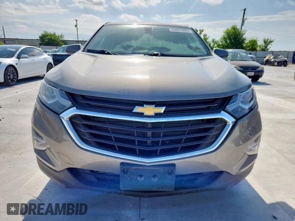 2018 Chevrolet Equinox LT with VIN 3GNAXJEV7JS592122, listed as a Copart auction lot 59897695 with 41,444 mi miles and Salvage title. Bid and sale history available at DreamBid. Image 5.