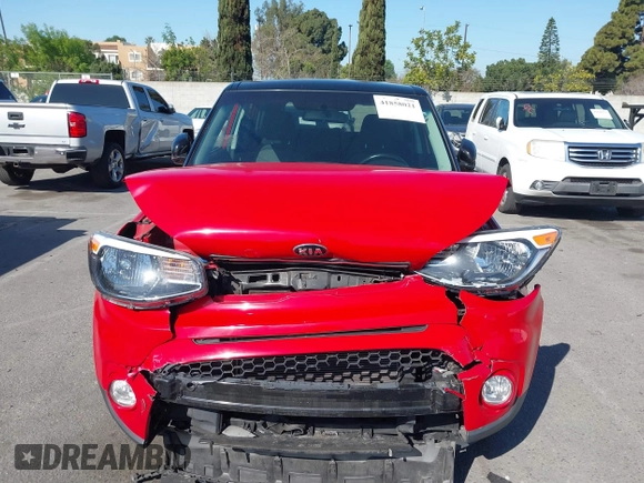 2018 Kia Soul + with VIN KNDJP3A51J7559321, listed as a IAAI auction lot 41858021 with 73,893 mi miles. Bid and sale history available at carsss.com. Image 13.