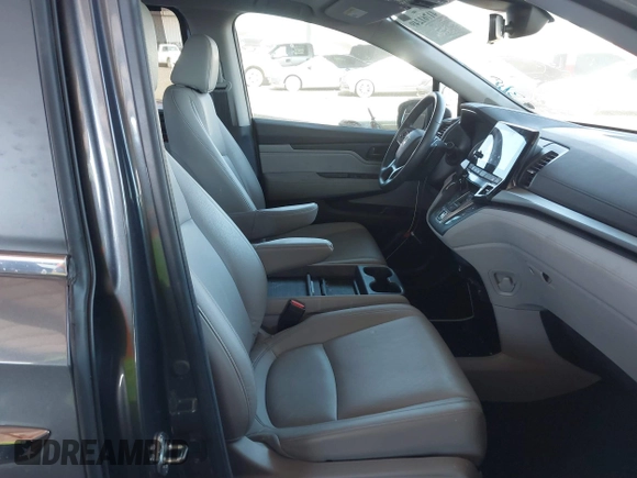 2024 Honda Odyssey EX-L with VIN 5FNRL6H67RB016849, listed as a IAAI auction lot 41761249 with 24,357 mi miles and . Bid and sale history available at DreamBid. Image 5.