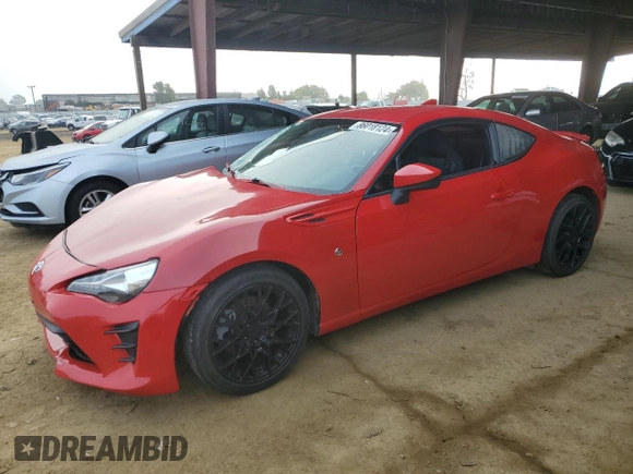 2017 Toyota 86 with VIN JF1ZNAA19H8700382, listed as a Copart auction lot 86018124 with 71,226 mi miles and Clean Title. Bid and sale history available at carsss.com. Image 1.