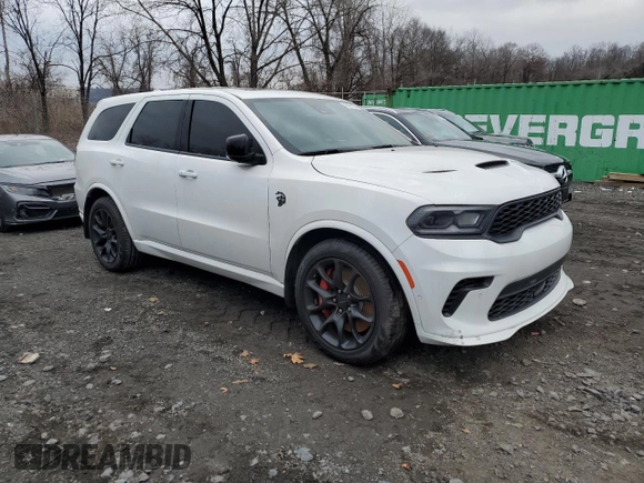2021 Dodge Durango SRT Hellcat with VIN 1C4SDJH91MC643550, listed as a Copart auction lot 40471144 with Not provided miles and Non repairable. Bid and sale history available at DreamBid. Image 4.