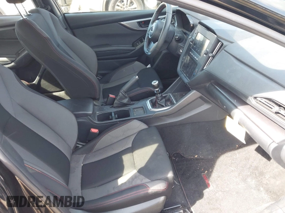 2022 Subaru WRX with VIN JF1VBAA68N9007537, listed as a IAAI auction lot 42320771 with 22,016 mi miles and . Bid and sale history available at DreamBid. Image 5.