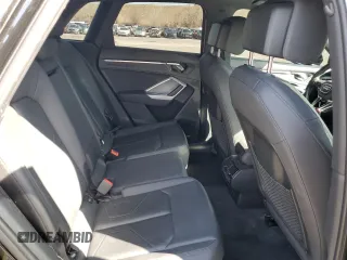 2020 Audi Q3 S line Premium Plus with VIN WA1EECF36L1040120, listed as a Copart auction lot 52399825 with 86,757 mi miles and Salvage title. Bid and sale history available at DreamBid. Image 11.