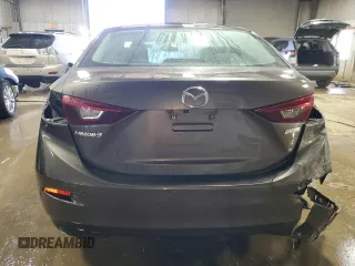 2017 Mazda 3 Sport with VIN 3MZBN1U7XHM156656, listed as a Copart auction lot 52625135 with 121,233 mi miles and Salvage Title. Bid and sale history available at DreamBid. Image 6.