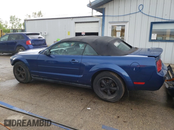 2007 Ford Mustang Deluxe with VIN 1ZVFT84N175273366, listed as a Copart auction lot 56422655 with 167,930 mi miles and Salvage title. Bid and sale history available at DreamBid. Image 2.