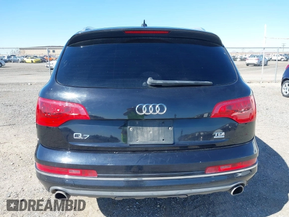 2013 Audi Q7 3.0L TDI Premium Plus with VIN WA1LMAFE7DD009295, listed as a IAAI auction lot 41895084 with 151,954 mi miles. Bid and sale history available at carsss.com. Image 16.