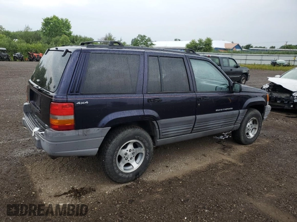 1998 Jeep Grand Cherokee Laredo with VIN 1J4GZ58SXWC144437, listed as a Copart auction lot 60437094 with 183,908 mi miles and Salvage Title. Bid and sale history available at carsss.com. Image 3.
