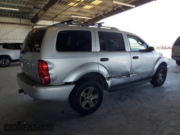 2005 Dodge Durango SLT with VIN 1D8HB48D15F509693, listed as a Copart auction lot 63785675 with 228,583 mi miles and Salvage title. Bid and sale history available at DreamBid. Image 3.