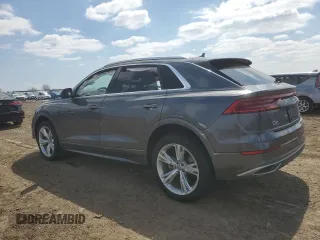 2019 Audi Q8 Premium Plus with VIN WA1BVAF14KD009032, listed as a Copart auction lot 52612715 with Not provided miles and Salvage title. Bid and sale history available at DreamBid. Image 2.